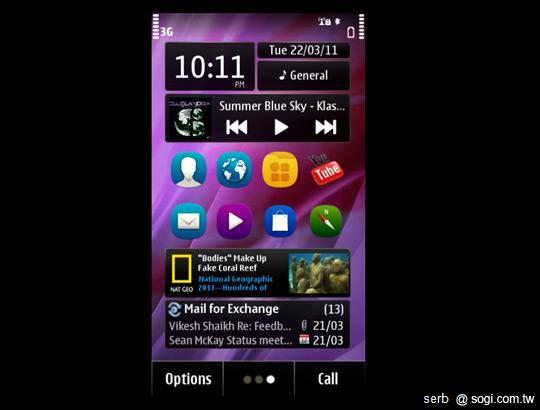 Symbian Anna 介面剖析 Symbian Anna 介面剖析