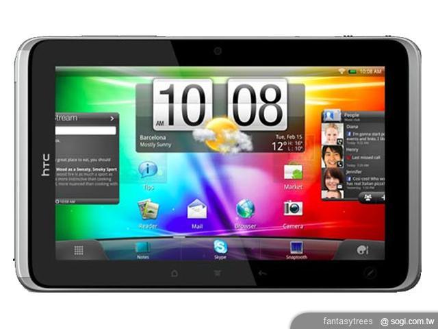 HTC Flyer在美開賣 單機價499美元 HTC Flyer在美開賣 單機價499美元