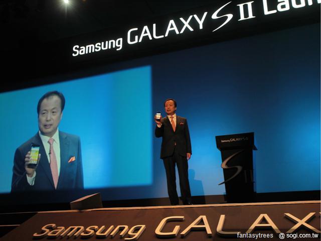 三星GALAXY S II發表 最快六月登台 三星GALAXY S II發表 最快六月登台