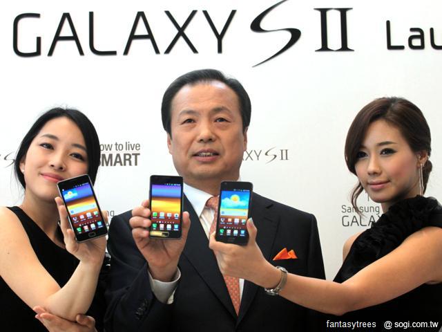三星GALAXY S II發表 最快六月登台 三星GALAXY S II發表 最快六月登台