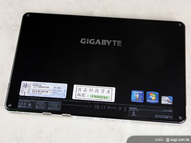 GIGABYTE S1080 不平凡的平板電腦 GIGABYTE S1080 不平凡的平板電腦