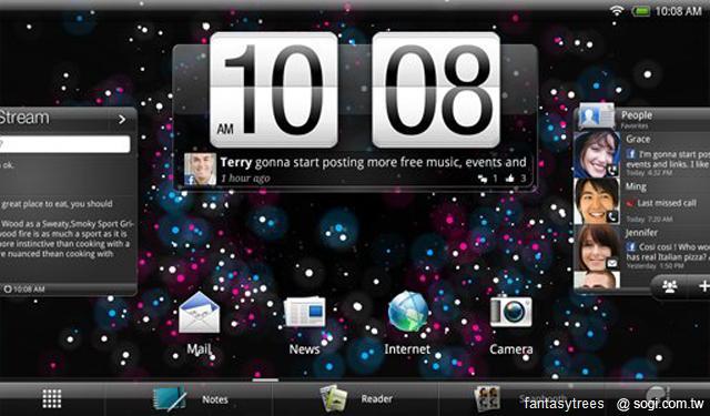 HTC Puccini 10吋蜂巢平板 傳六月發表 HTC Puccini 10吋蜂巢平板 傳六月發表