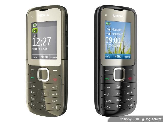 NOKIA首款雙卡機C2-00 支援SIM卡熱插拔 NOKIA首款雙卡機C2-00 支援SIM卡熱插拔