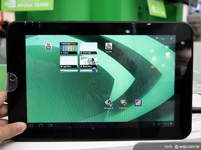 東芝Regza AT300搶先看【Computex2011】 東芝Regza AT300搶先看【Computex2011】