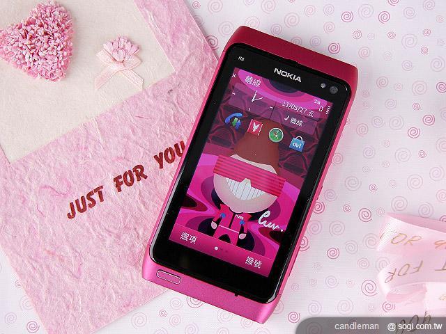 粉時尚粉聰明 NOKIA N8蜜桃新登場 粉時尚粉聰明 NOKIA N8蜜桃新登場