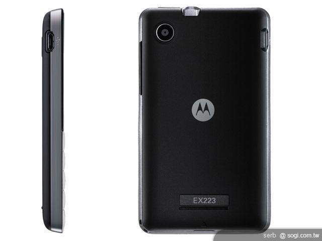 MOTO EX223 雙卡鍵盤機 輕薄上市 MOTO EX223 雙卡鍵盤機 輕薄上市