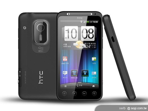 HTC EVO 4G Plus 韓國7月先開賣 HTC EVO 4G Plus 韓國7月先開賣