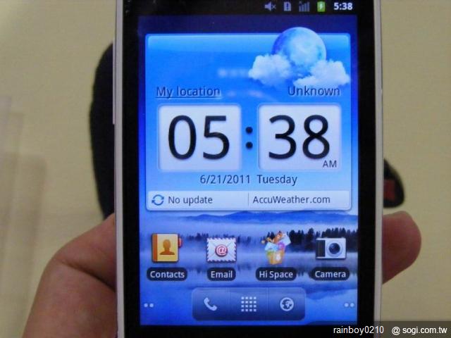 華為推多款Android手機 U8650傳7月登台 華為推多款Android手機 U8650傳7月登台