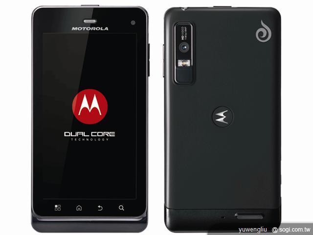 MOTO Milestone 3美上市 中國第三季 MOTO Milestone 3美上市 中國第三季