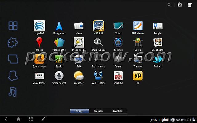 HTC Puccini平板電腦操作介面曝光 HTC Puccini平板電腦操作介面曝光