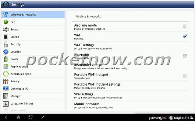 HTC Puccini平板電腦操作介面曝光 HTC Puccini平板電腦操作介面曝光