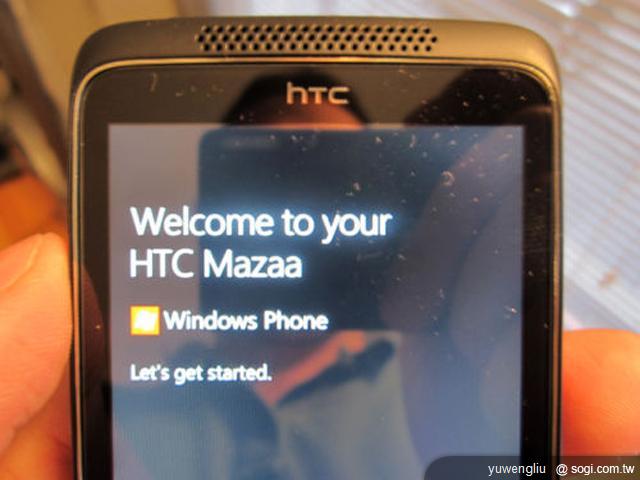 WP神秘開發機HTC Mazaa網拍現身! WP神秘開發機HTC Mazaa網拍現身!