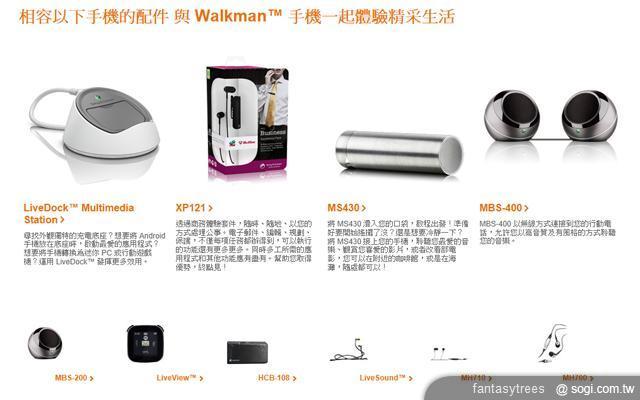 SE Walkman WT19i新機搭載1GHz處理器 SE Walkman WT19i新機搭載1GHz處理器