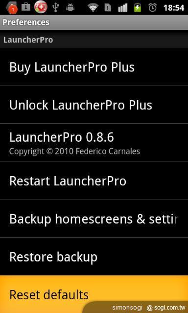 LauncherPro 桌面，更順暢方便