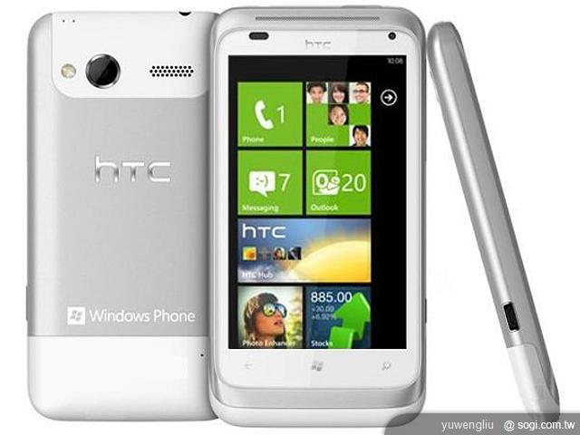 WP7新血HTC Omega實機現蹤 WP7新血HTC Omega實機現蹤
