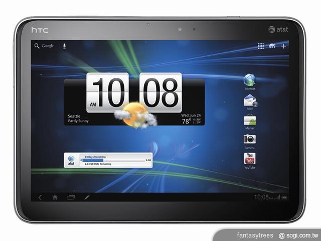 HTC首款雙核LTE平板Jetstream發表! HTC首款雙核LTE平板Jetstream發表!
