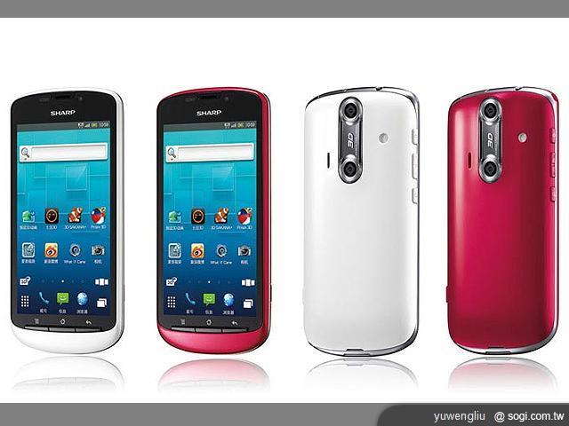 夏普SH8298U裸視3D攝錄手機中國發表