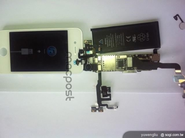 iPhone 5疑曝光 4s遭拆機 傳10/4發表 iPhone 5疑曝光 4s遭拆機 傳10/4發表