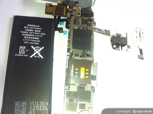 iPhone 5疑曝光 4s遭拆機 傳10/4發表 iPhone 5疑曝光 4s遭拆機 傳10/4發表