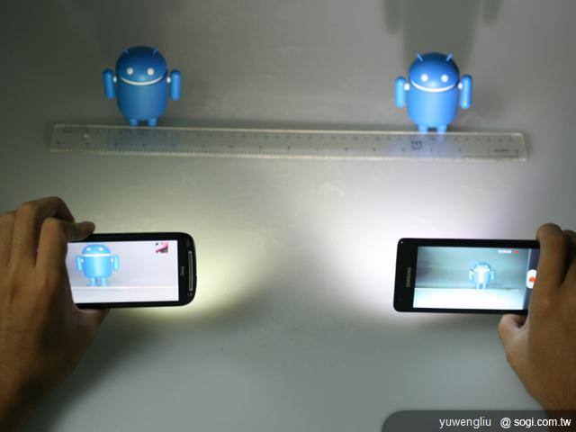 激鬥！感動機 VS GALAXY SII i9100 攝錄篇