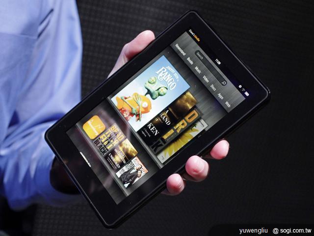 亞馬遜發表Kindle Fire平板 定價199美元 亞馬遜發表Kindle Fire平板 定價199美元