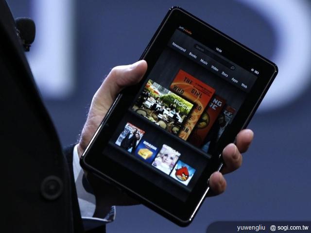 亞馬遜發表Kindle Fire平板 定價199美元 亞馬遜發表Kindle Fire平板 定價199美元