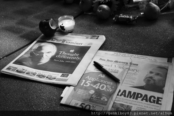 Steve Jobs上雲端後的Apple Store Steve Jobs上雲端後的Apple Store