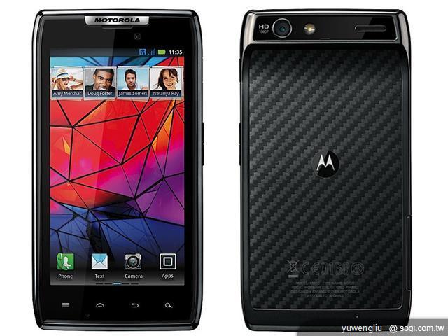 刀鋒手機再現 MOTO DROID RAZR發表 刀鋒手機再現 MOTO DROID RAZR發表