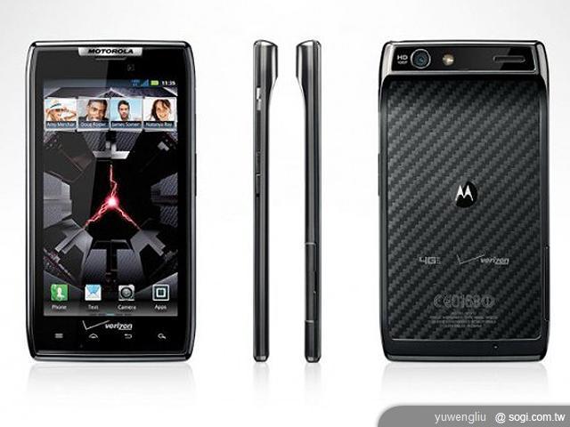 刀鋒手機再現 MOTO DROID RAZR發表 刀鋒手機再現 MOTO DROID RAZR發表