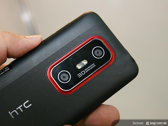 HTC EVO 3D 裸視3D攝錄王者