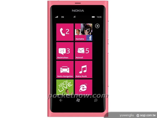 NOKIA 800 芒果機多色寫真流出 NOKIA 800 芒果機多色寫真流出