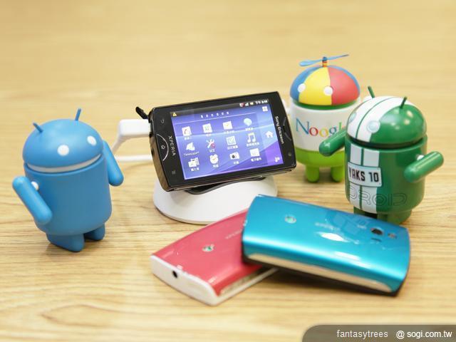 SE XPERIA mini推彩殼、Android 2.3.4更新