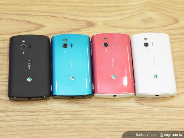 SE XPERIA mini推彩殼、Android 2.3.4更新