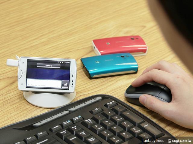 SE XPERIA mini推彩殼、Android 2.3.4更新