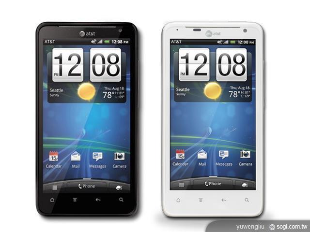 HTC Vivid、三星GALAXY S II升級版 美國發表 HTC Vivid、三星GALAXY S II升級版 美國發表