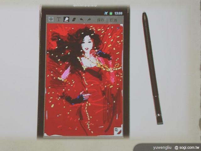 三星GALAXY Note上海發表 台灣業者搶賣