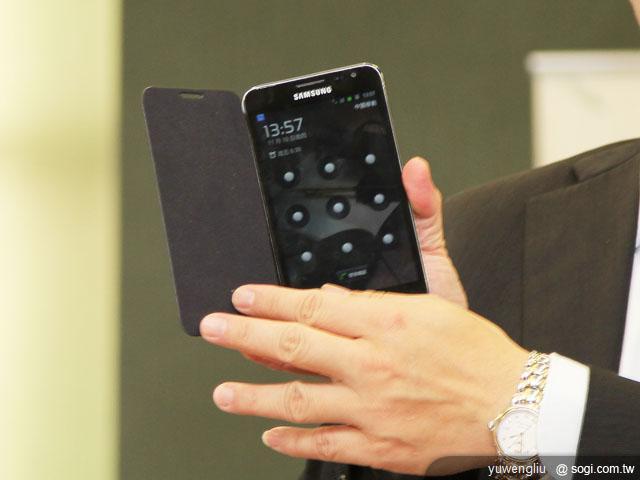 三星GALAXY Note上海發表 台灣業者搶賣