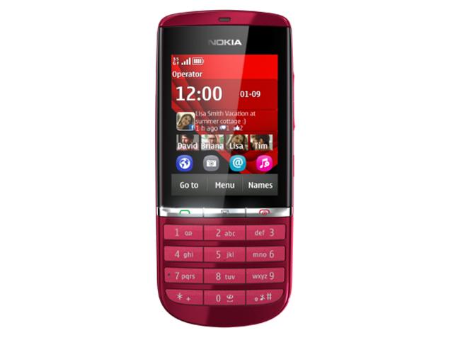 NOKIA Asha 300登台 支援玩憤怒鳥! NOKIA Asha 300登台 支援玩憤怒鳥!