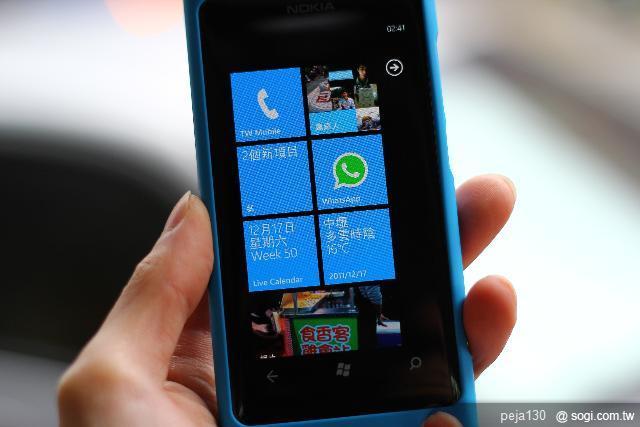 【分享】Nokia Lumia 800 與我的一天