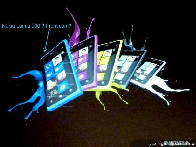 NOKIA Lumia 900外型 微軟簡報中疑曝光 NOKIA Lumia 900外型 微軟簡報中疑曝光