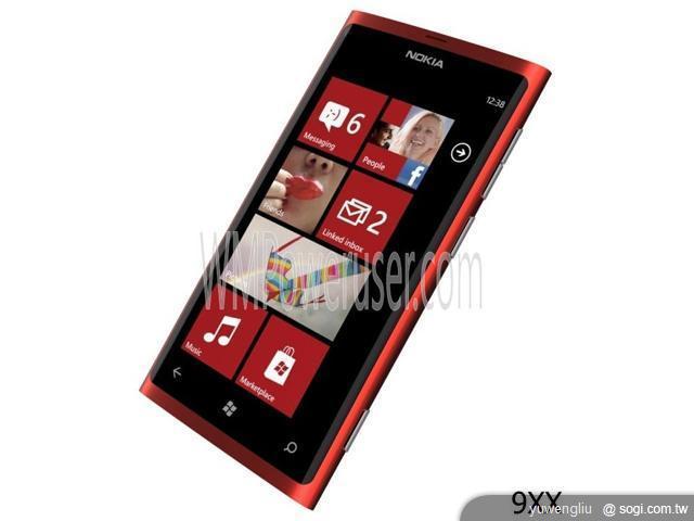 NOKIA Lumia 900外型 微軟簡報中疑曝光 NOKIA Lumia 900外型 微軟簡報中疑曝光