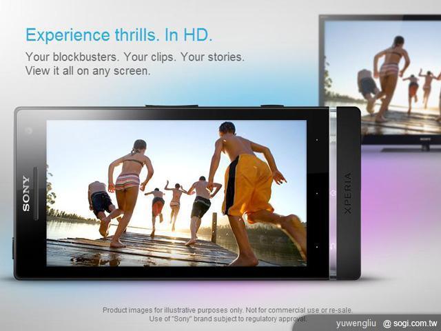 索尼首發12MP智慧機!XPERIA S、XPERIA Ion發表【CES 2012】 索尼首發12MP智慧機!XPERIA S、XPERIA Ion發表【CES 2012】