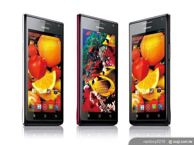 華為發表超薄智慧機Ascend P1 S僅6.68mm【CES 2012】 華為發表超薄智慧機Ascend P1 S僅6.68mm【CES 2012】