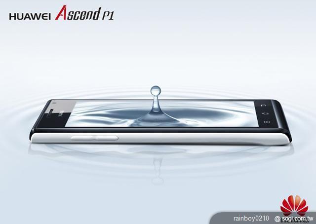 華為發表超薄智慧機Ascend P1 S僅6.68mm【CES 2012】 華為發表超薄智慧機Ascend P1 S僅6.68mm【CES 2012】