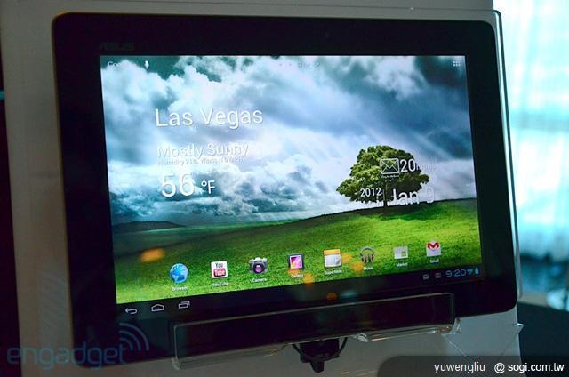ASUS Eee Pad三連發 至尊平板再升級【CES 2012】 ASUS Eee Pad三連發 至尊平板再升級【CES 2012】