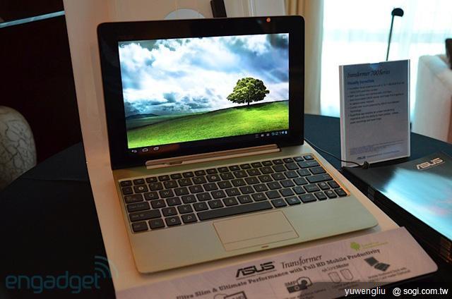ASUS Eee Pad三連發 至尊平板再升級【CES 2012】 ASUS Eee Pad三連發 至尊平板再升級【CES 2012】