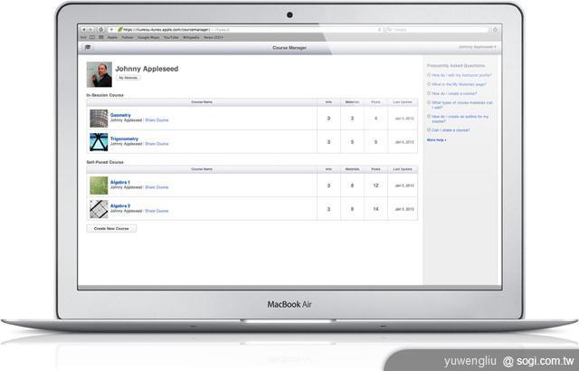 蘋果劍指教育市場 推iBooks 2、iBook Author、iTunes U 蘋果劍指教育市場 推iBooks 2、iBook Author、iTunes U