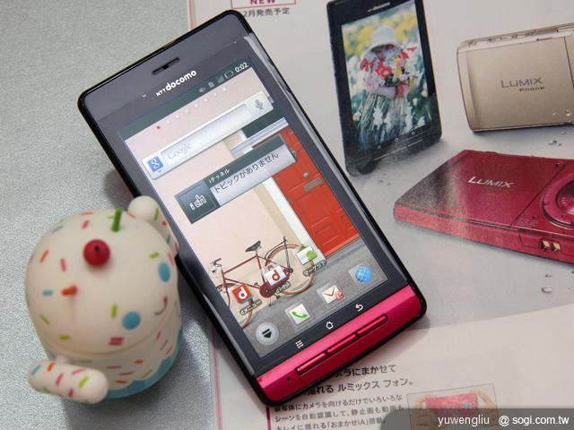 Panasonic P-02D LUMIX智慧攝錄高手 Panasonic P-02D LUMIX智慧攝錄高手