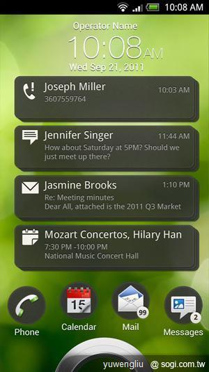 Sense 4.0截圖曝光 HTC Endeavor四核確定？