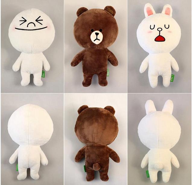 通訊軟體LINE推表情人物布偶 可愛指數破表